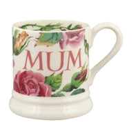 Roses All My Life Mum 1/2 Pint Mug