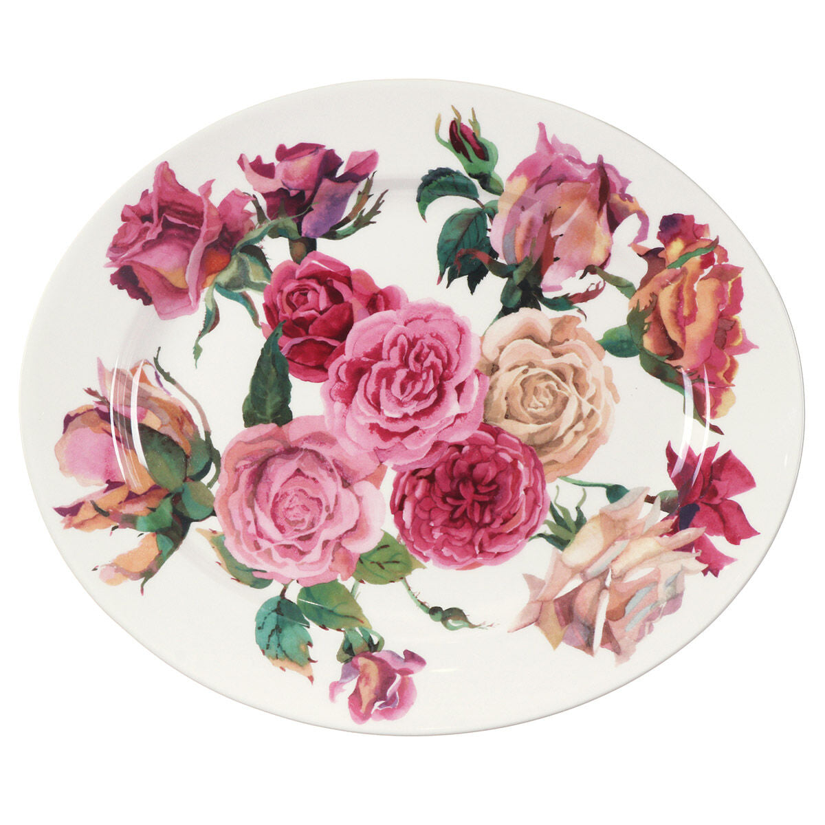 Roses All My Life Medium Oval Platter