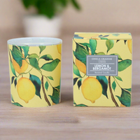 Lemon Tree Boxed Scented Candle
