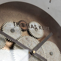 21" Clocksmith Wall Clock Cog Bronze