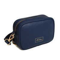 Mini Mayfair with Webbing Strap - Navy