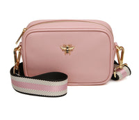 Mini Mayfair with Webbing Strap - Pink