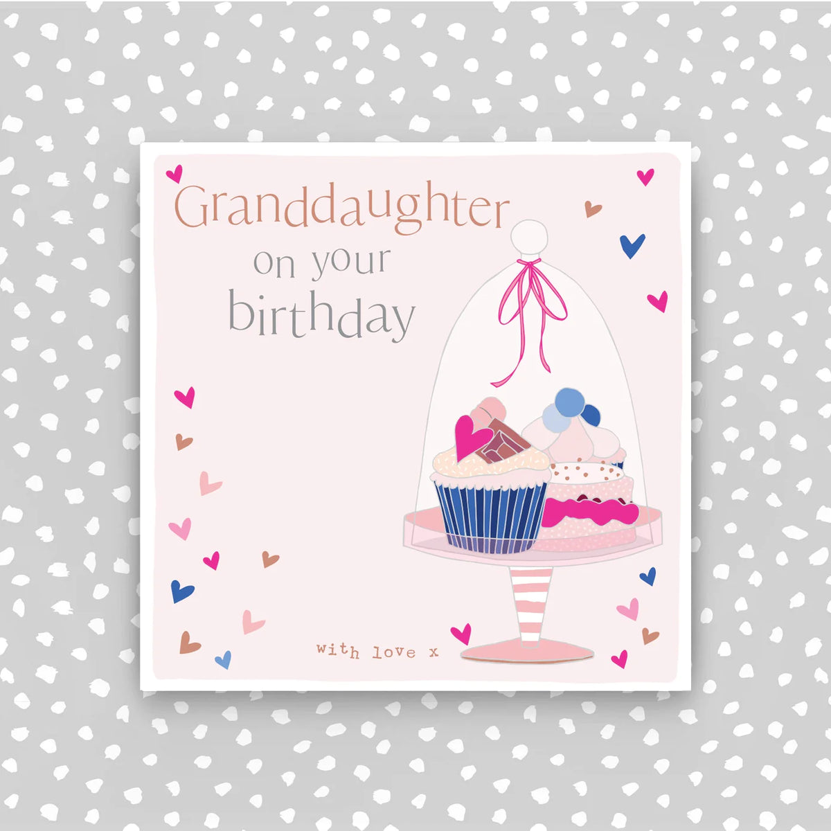 Happy Birthday Granddaughter - Cake Stand