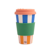 Multi Stripe Coffee Cup
