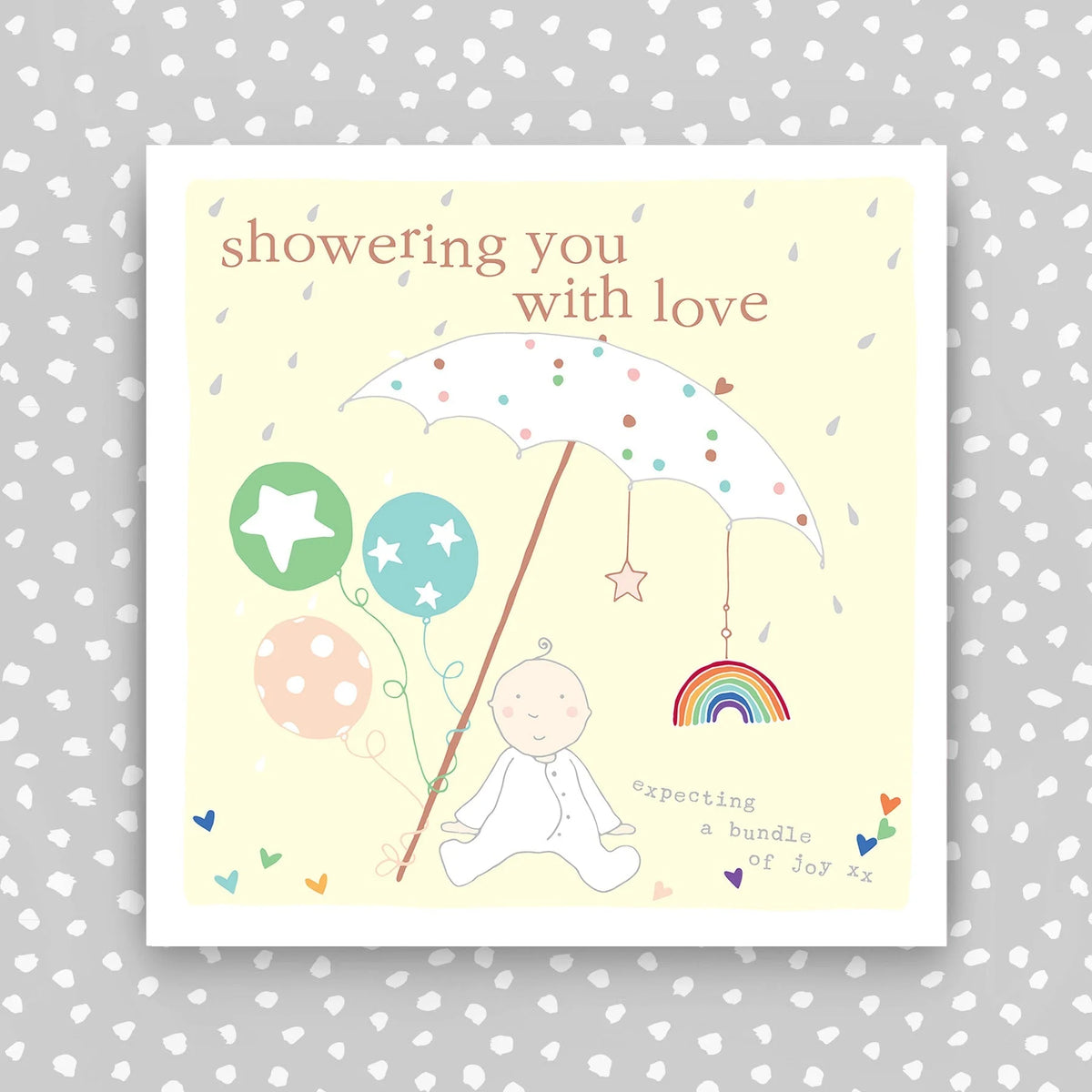 Baby Shower - Showering You With Love Card