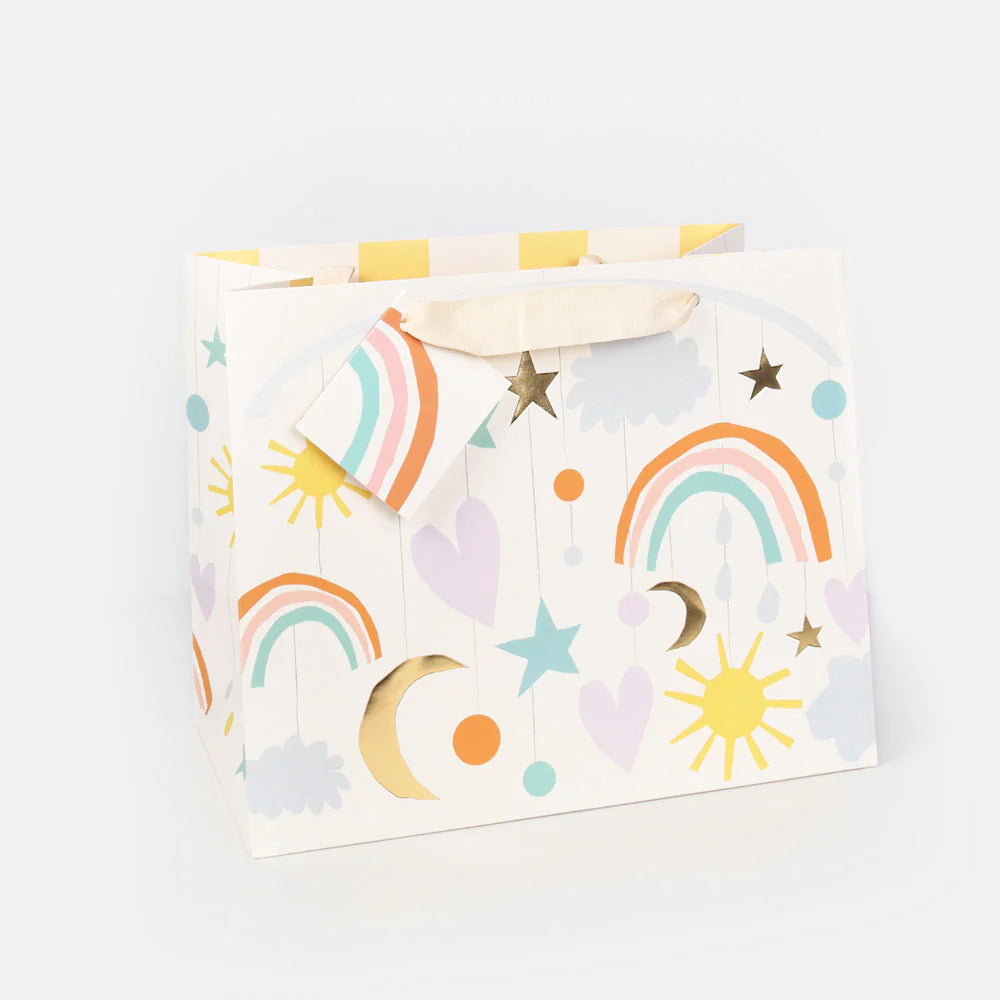 New Baby Rainbow Mobile Landscape Gift Bag