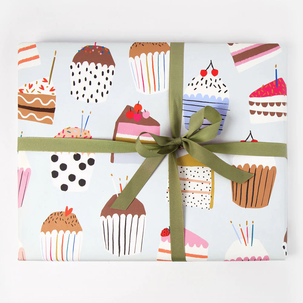 Rainbow Cupcakes Gift Wrap
