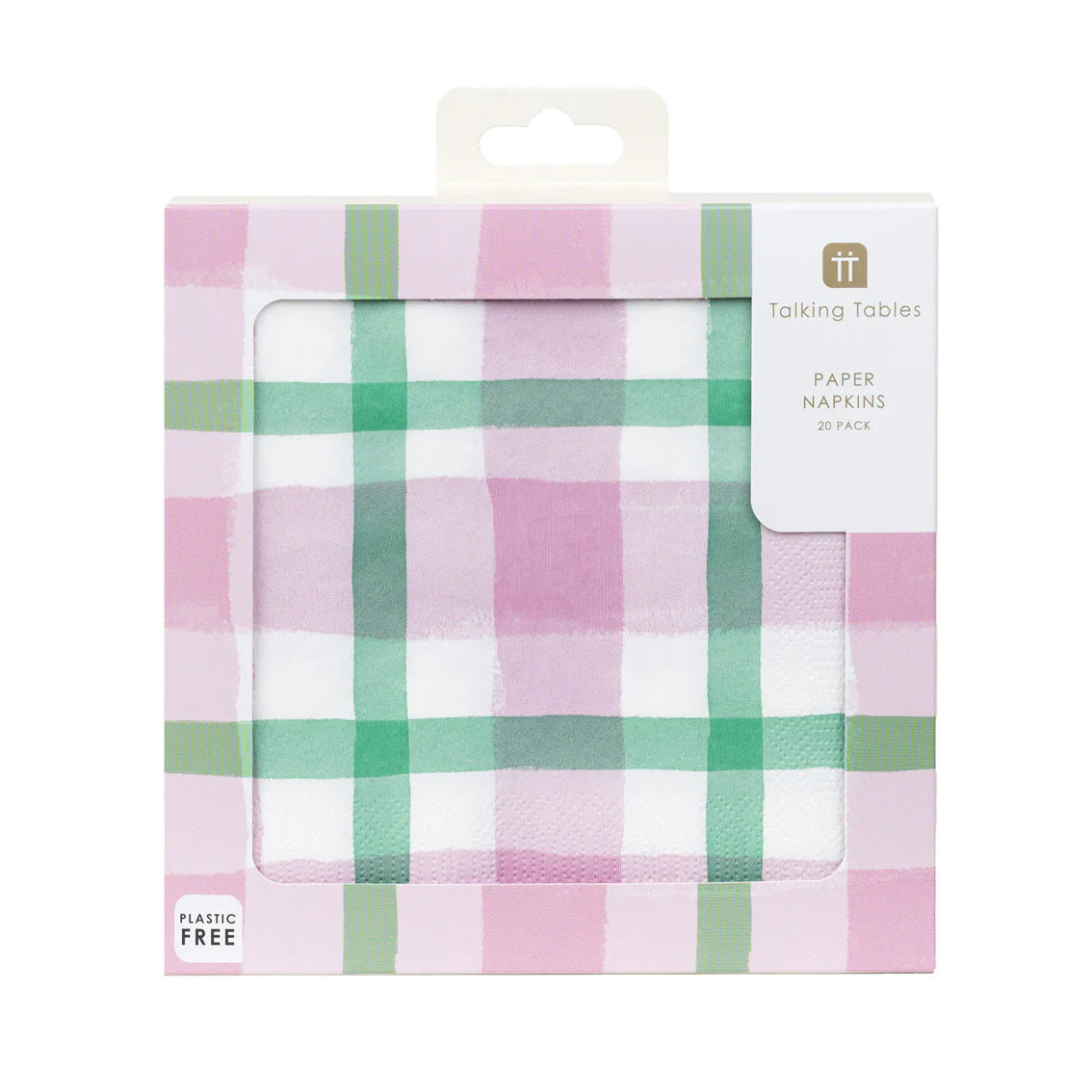 Mellow Napkin- Lilac and Green
