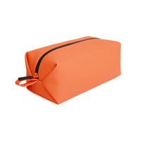 Paul Oliver Orange Rubberised Wash Bag