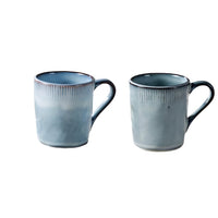 Malia Mug Set of Two - Dusty Blue