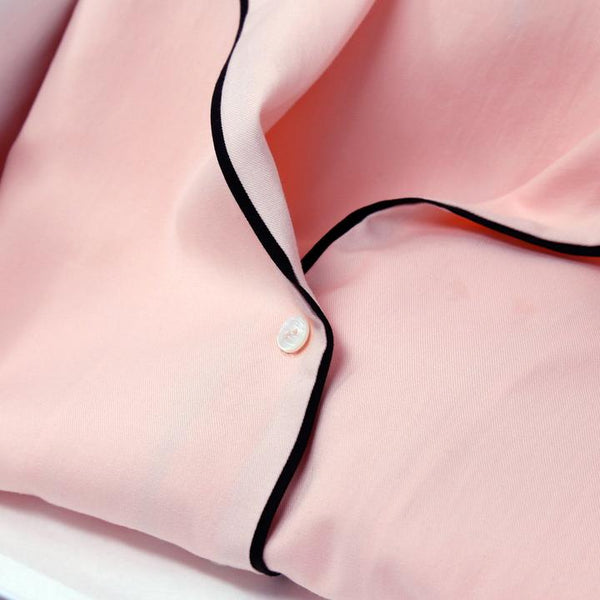 Organic Cotton PJs Pink M/L
