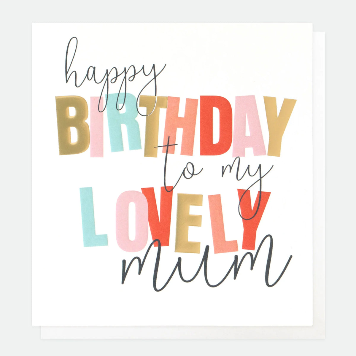 Lovely Birthday Card for Mum
