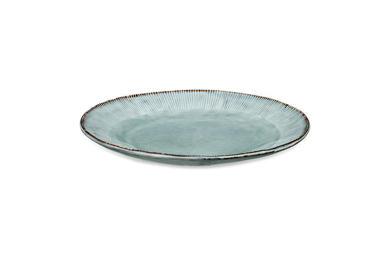 Malia Dinner Plate - Dusty Blue
