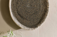 Sadie Basket Wall Art - Black & Natural Large