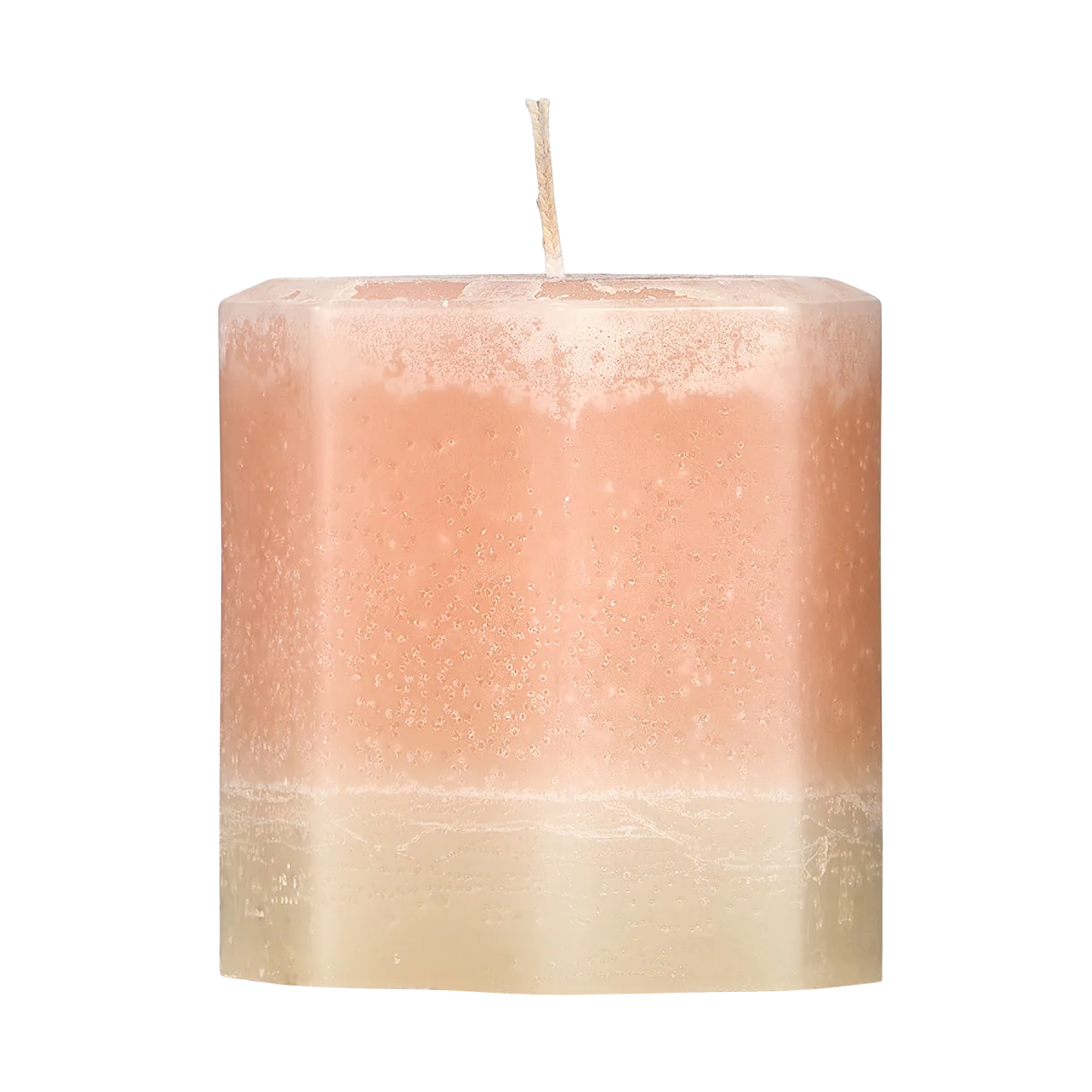Blonde Amber and Honey Octagon Candle