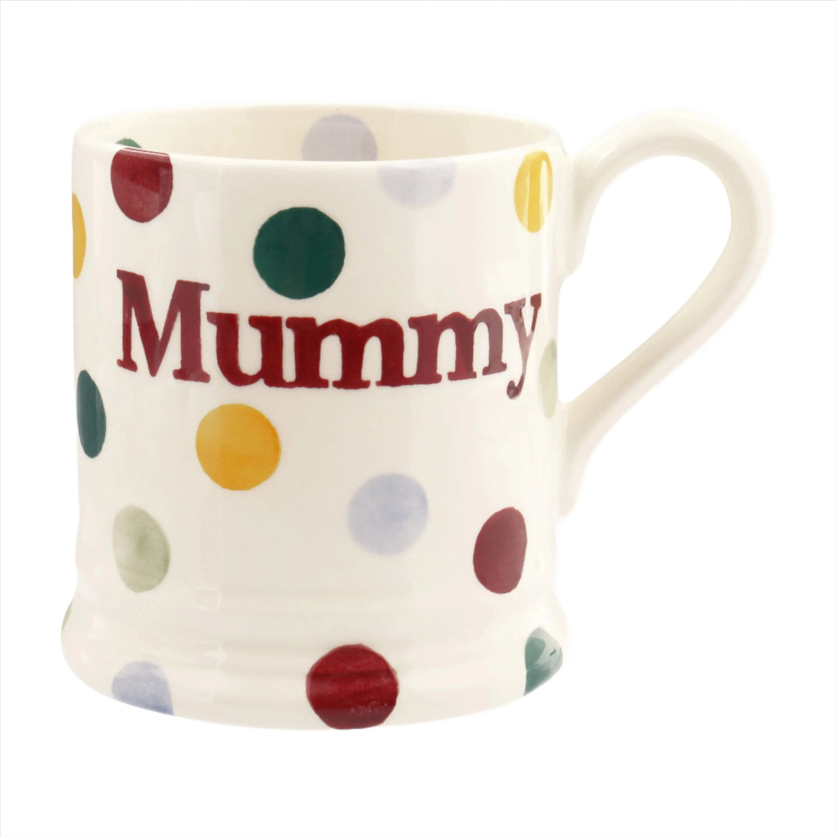 Polka Dot 'Mummy' 1/2 Pint Mug