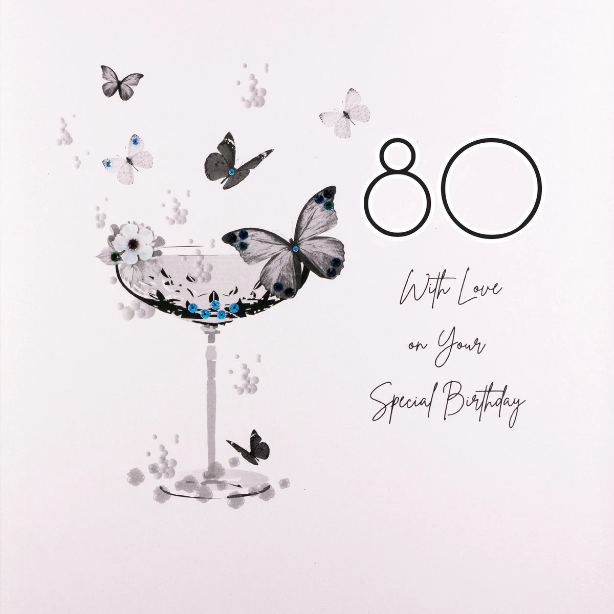 80 With Love On Your Special Birthday