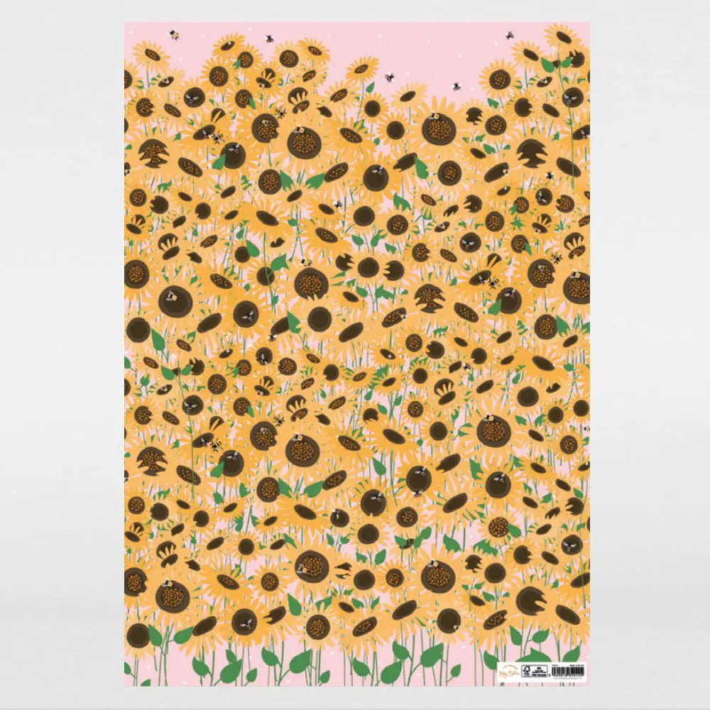 Sunflowers Flat Wrap