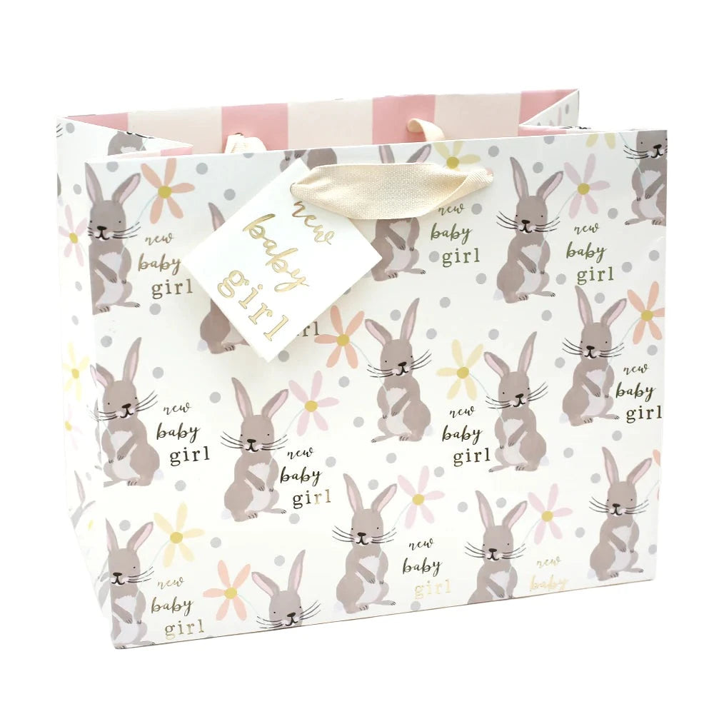 Rabbit Baby Girl Gift Bag