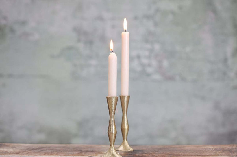 Jahi Tall Brass Candlestick