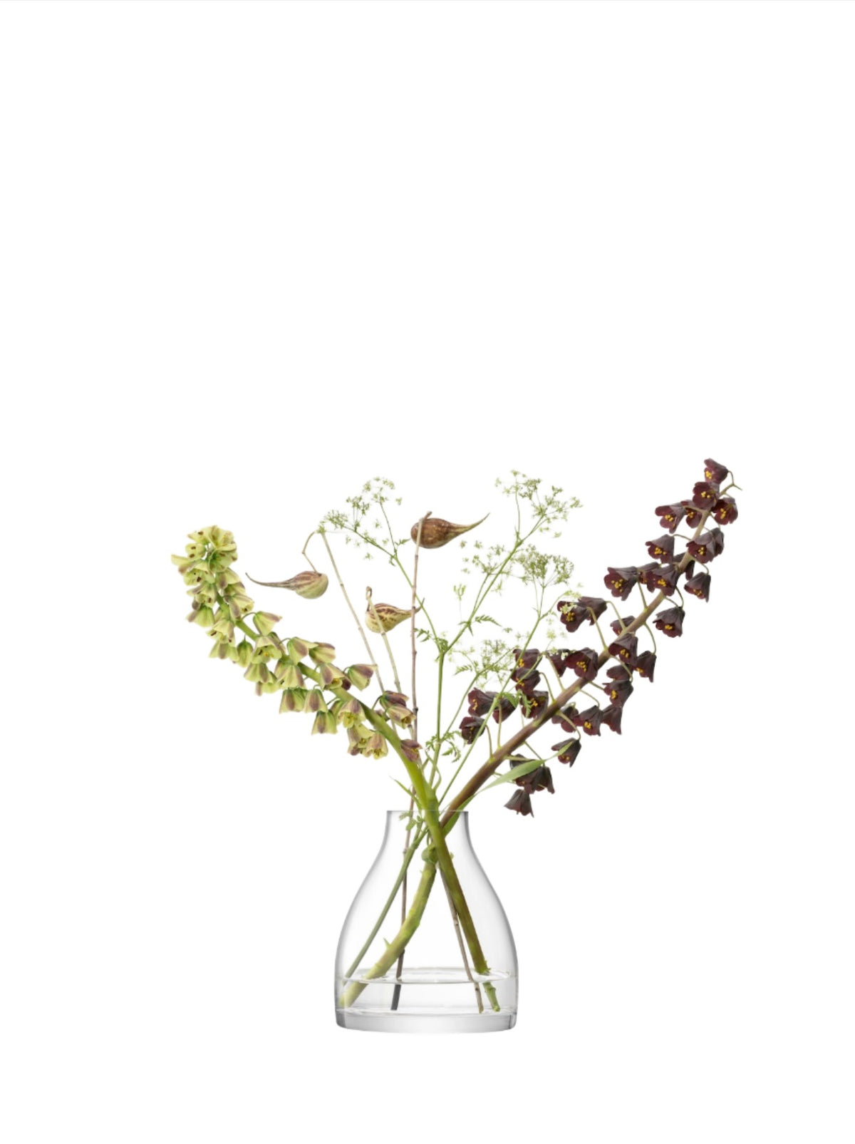 Flower Kiln Vase H16cm