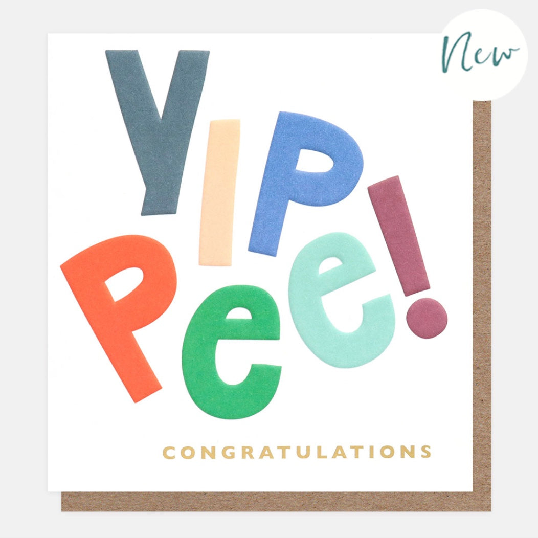 Yippee Congratulations Card