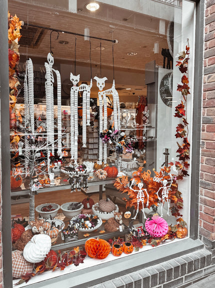 Step Into Spookiness: Our Halloween Window Display is Here!