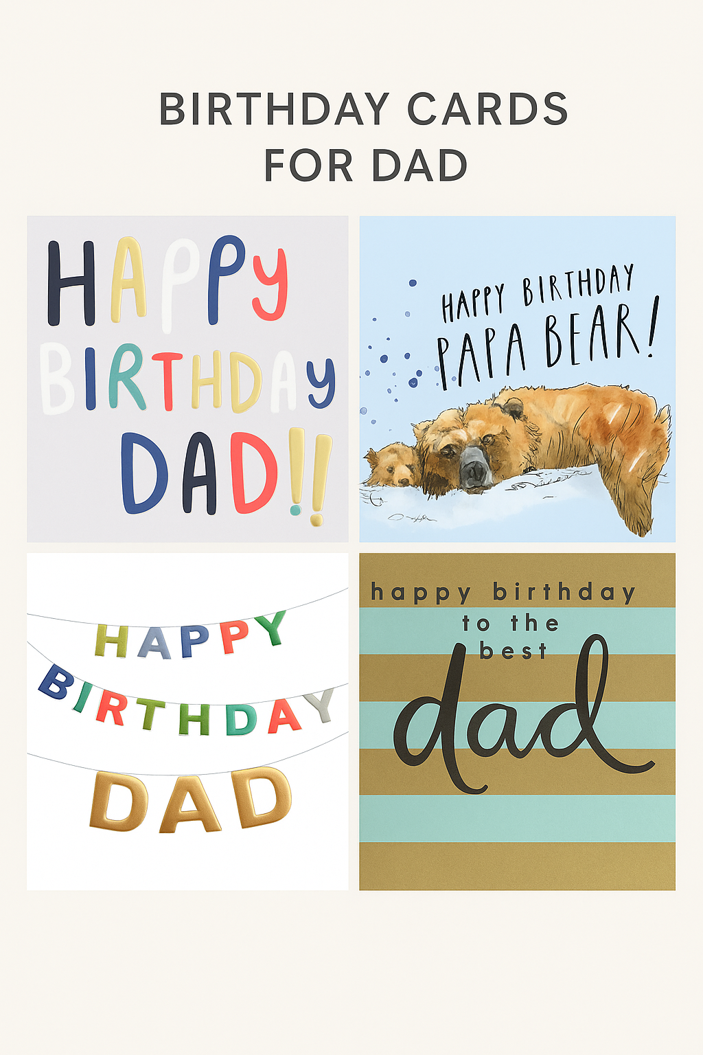 Cards for Dad