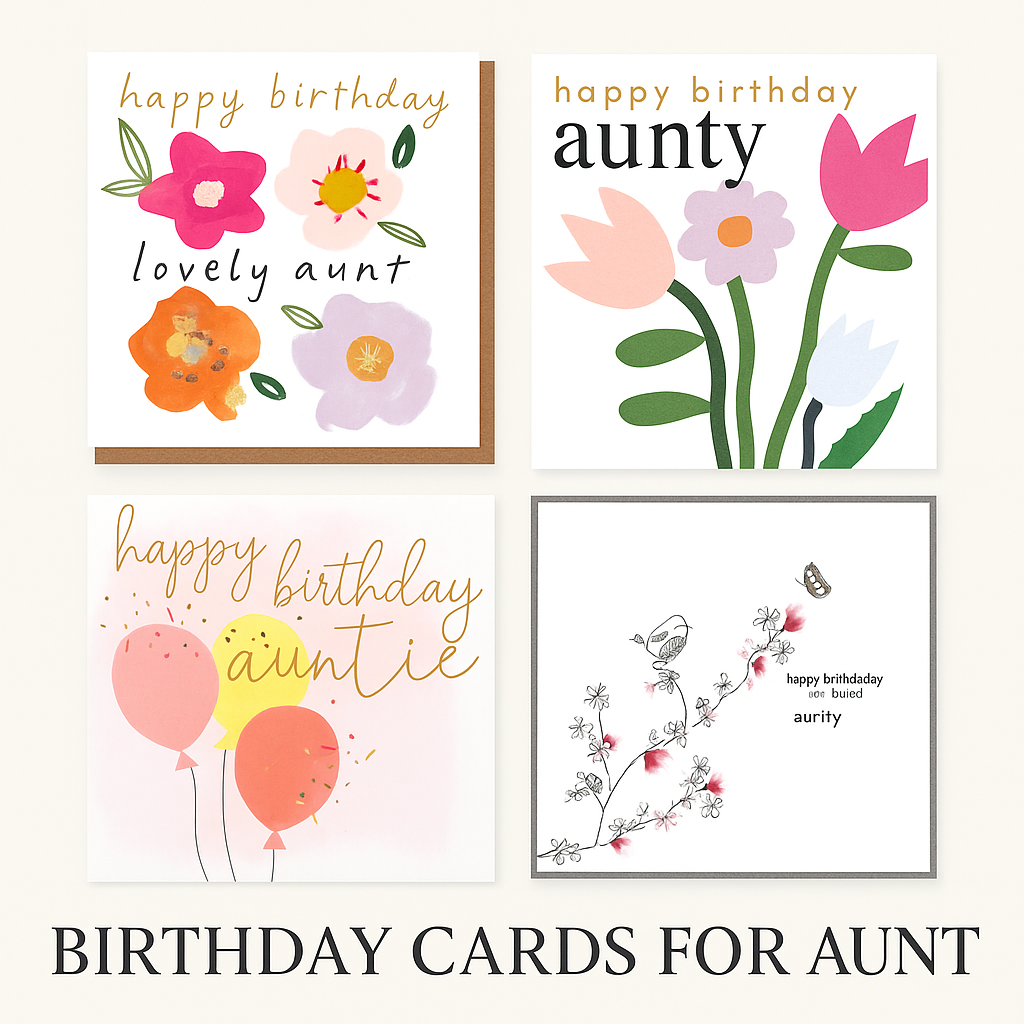 Aunty’s Birthday Cards
