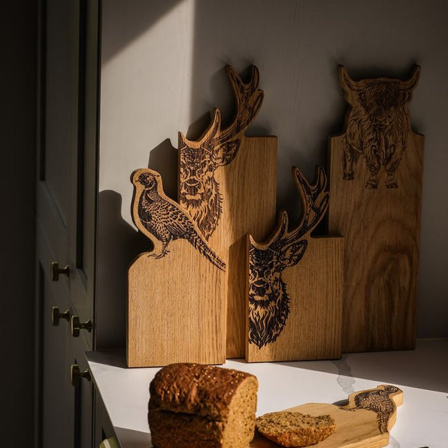 Pheasant Oak Small Serving Board