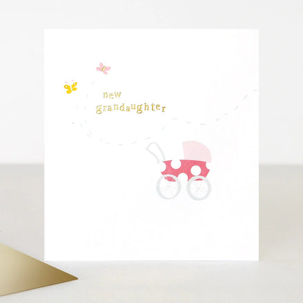New Granddaughter Card