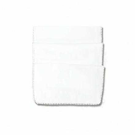 Pearl White Table Runner French Knot