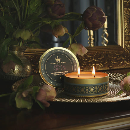 Historic Royal Nights Scented Tin Candle