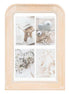 Wooden 4 Photo Picture Frame