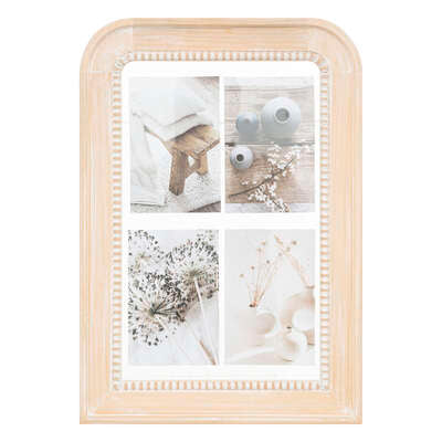 Wooden 4 Photo Picture Frame