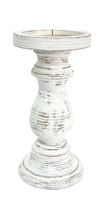 Striped Candle Holder Large