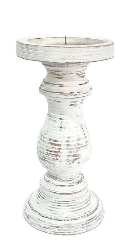 Striped Candle Holder Large