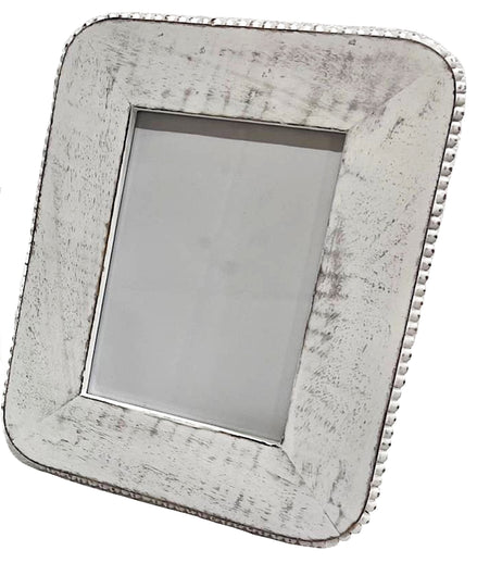 Wooden Beaded Photo Frame 7x5'