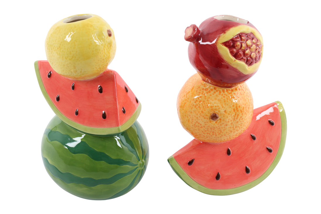 Stacking Fruit Vase