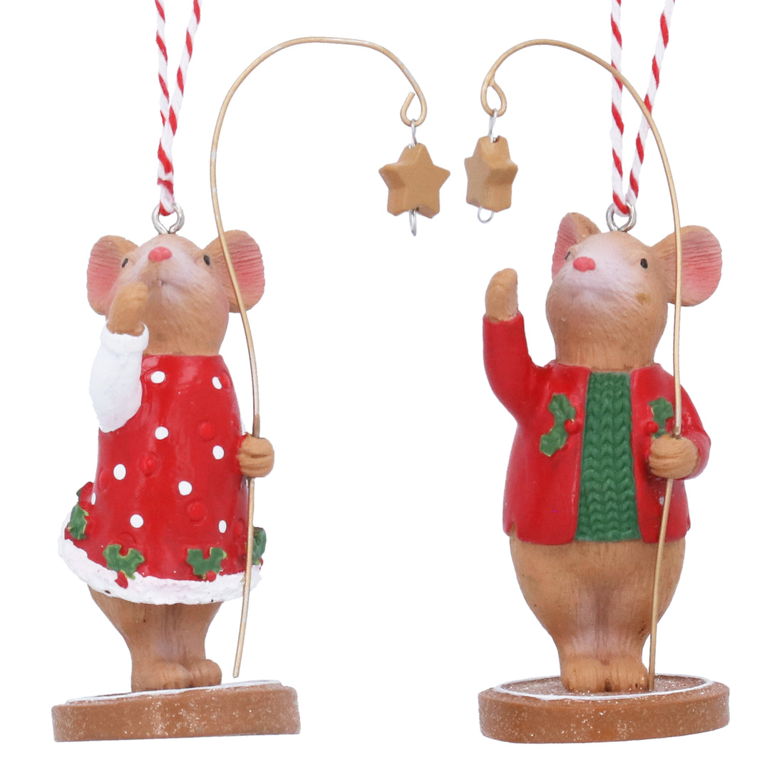 Holly and Alfie - The Festive Mice - 2 Assorted