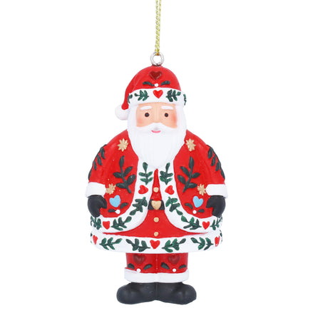 Alpine Santa Decoration