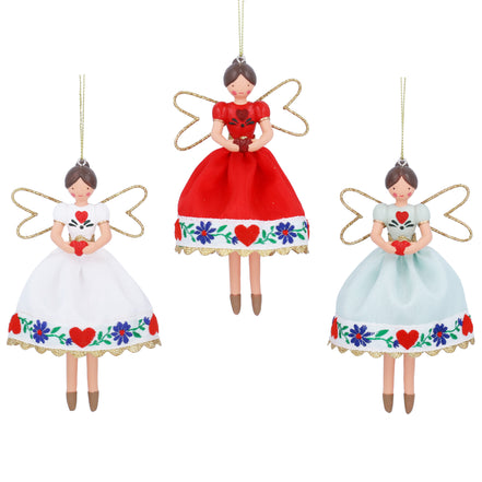 Alpine Fairy Decoration - 3 Assorted