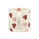 Pink Hearts Small Mug