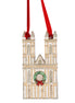 Gold Westminster Abbey Hanging Decoration