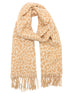 Winter Weight Scarf - Animal Cream