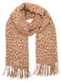 Winter Weight Scarf - Animal Coffee