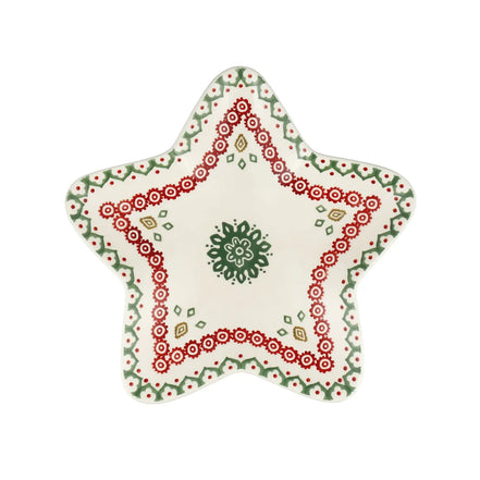 Christmas Joy Medium Star Plate