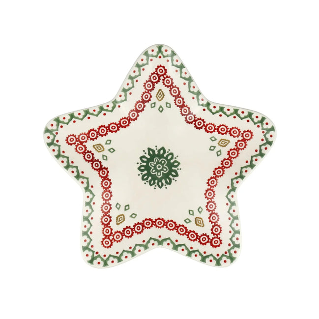 Christmas Joy Medium Star Plate
