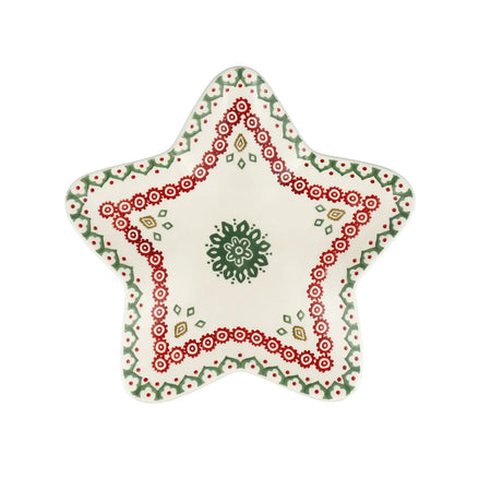 Christmas Joy Medium Star Plate