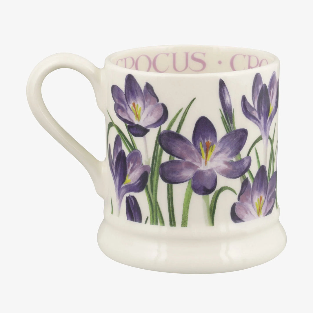 Flowers Crocus 1/2 Pint Mug